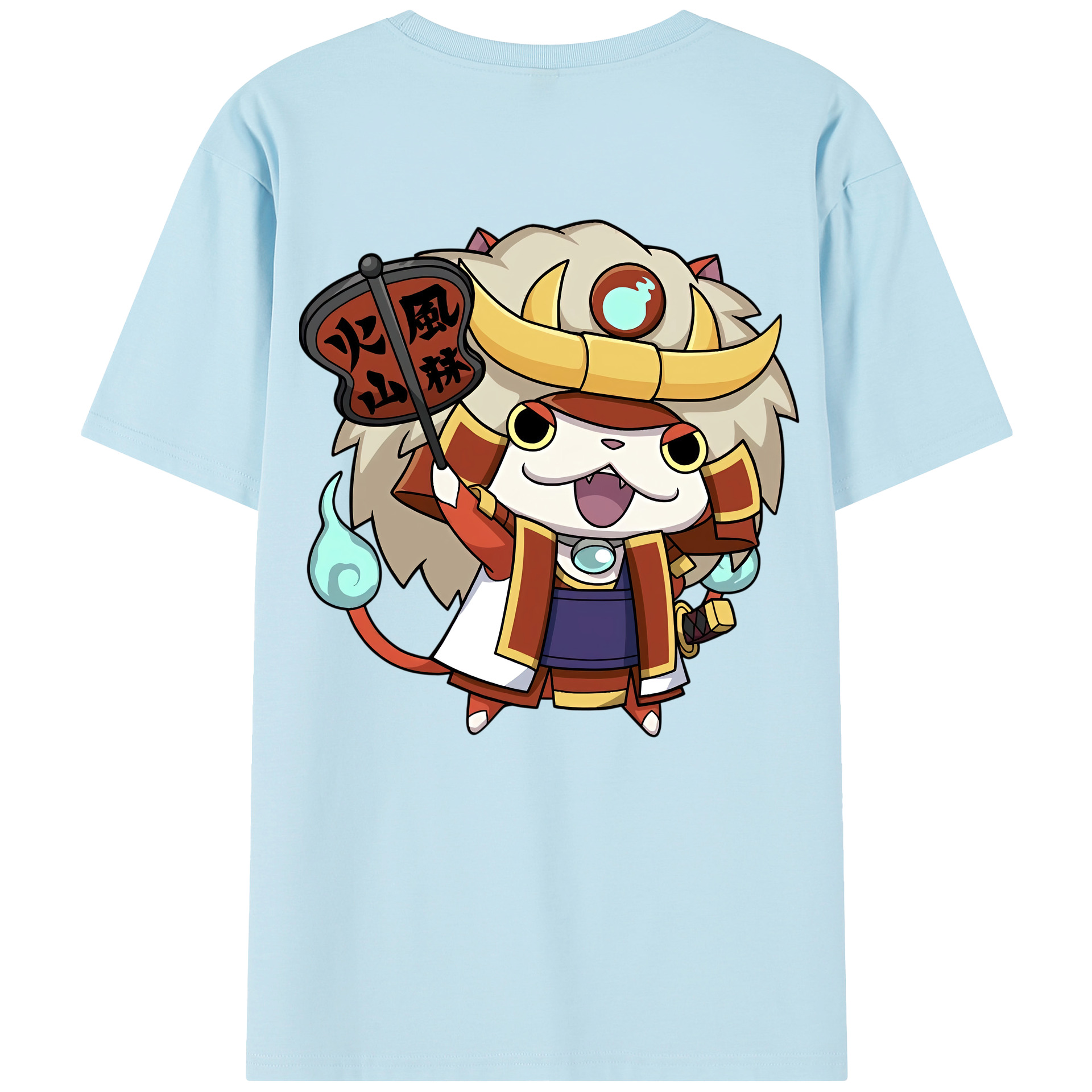 （画像用） 妖怪ウォッチ Yo-kai Watch 綿100％半袖Tシャツ（背面プリント）